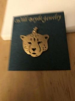 Wild Bryde Cheetah Earrings, Pendant Face Only, Whimsical, Species Photo - Unofficial Wild Bryde Collector's Guide