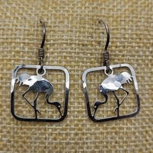 Wild Bryde Wading Bird Earrings Framed, Full-Body, Naturalistic - Unofficial Wild Bryde Collector's Guide