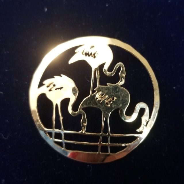 Wild Bryde Flamingo Brooch, Earrings Full-Body, Pairs & Families, Species Ambiguous - Unofficial Wild Bryde Collector's Guide