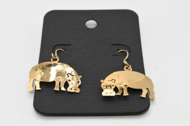 Wild Bryde Hippo Earrings Full-Body, Whimsical - Unofficial Wild Bryde Collector's Guide