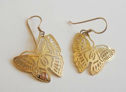 Wild Bryde Rainforest Butterfly Earrings Full-Body, Species Ambiguous, Hallmark Photo - Unofficial Wild Bryde Collector's Guide