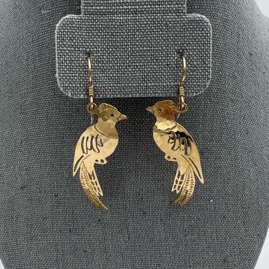 African Paradise Flycatcher* — Earrings