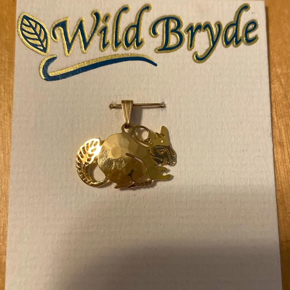 Wild Bryde Chinchilla Pendant, Earrings Full-Body, Hallmark Photo, Naturalistic - Unofficial Wild Bryde Collector's Guide
