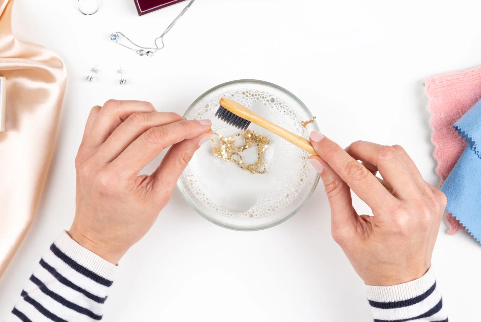 How to Clean Vintage Costume Jewelry Without Destroying Finishes
