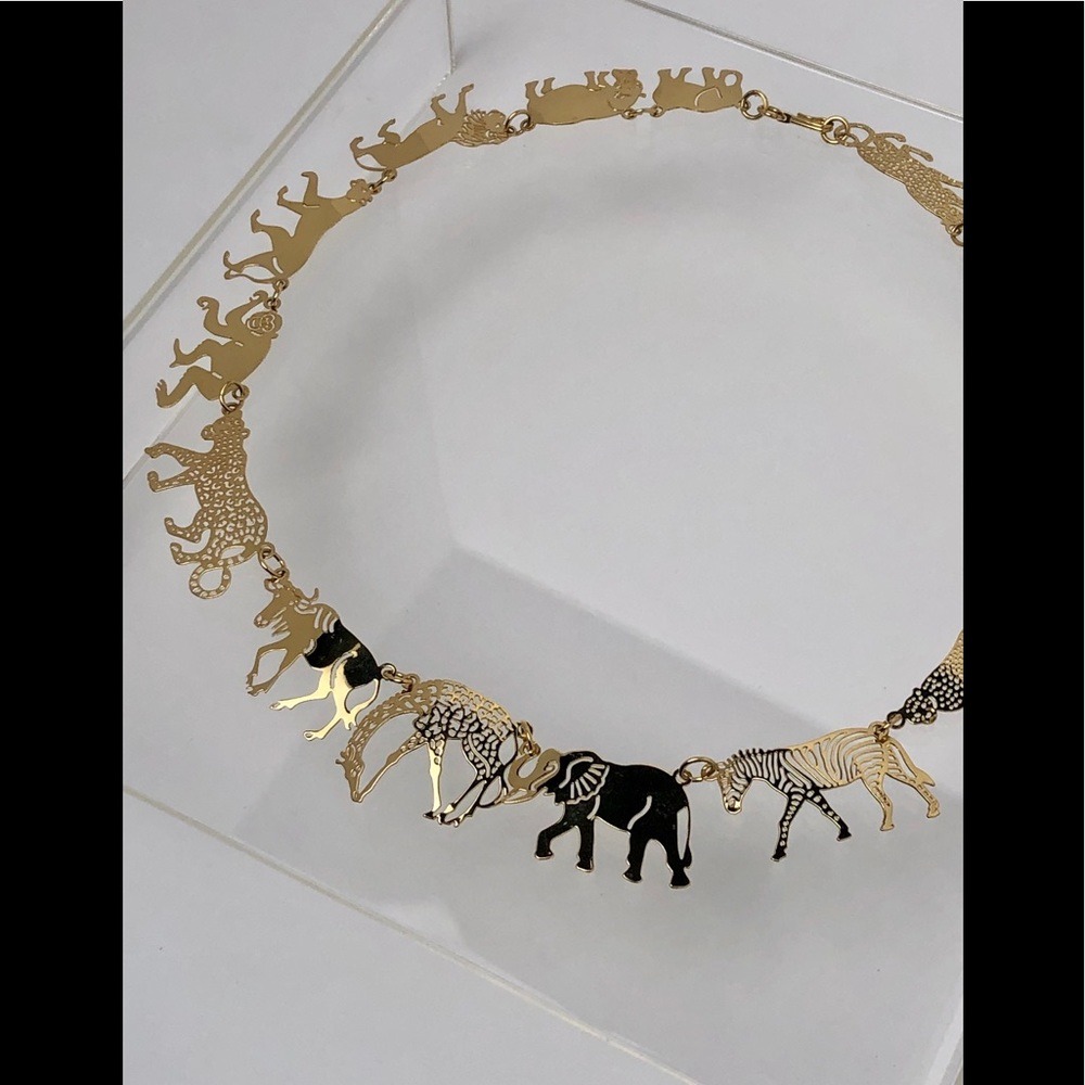 Illustrative Wild Bryde Africa Wildlife style jewelry