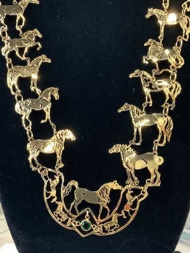 Illustrative Wild Bryde Horses style jewelry
